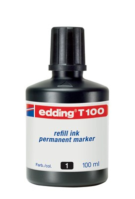 T 100 recambio para marcador Negro 100 ml 1 pieza(s)