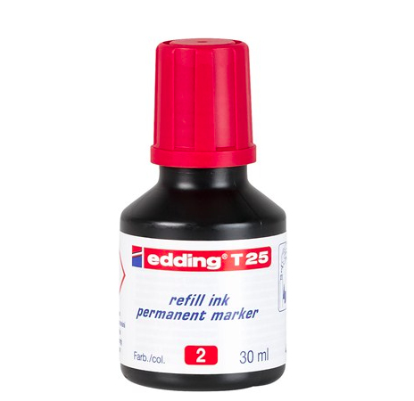 T25 recambio para marcador Rojo 30 ml 1 pieza(s)