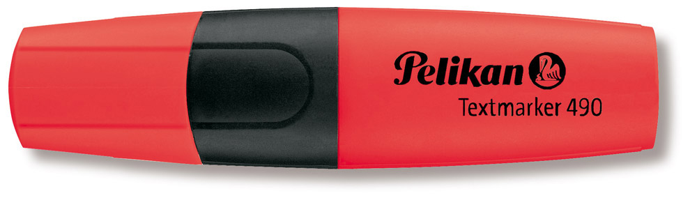 Textmarker 490 Rojo 1pieza(s) marcador