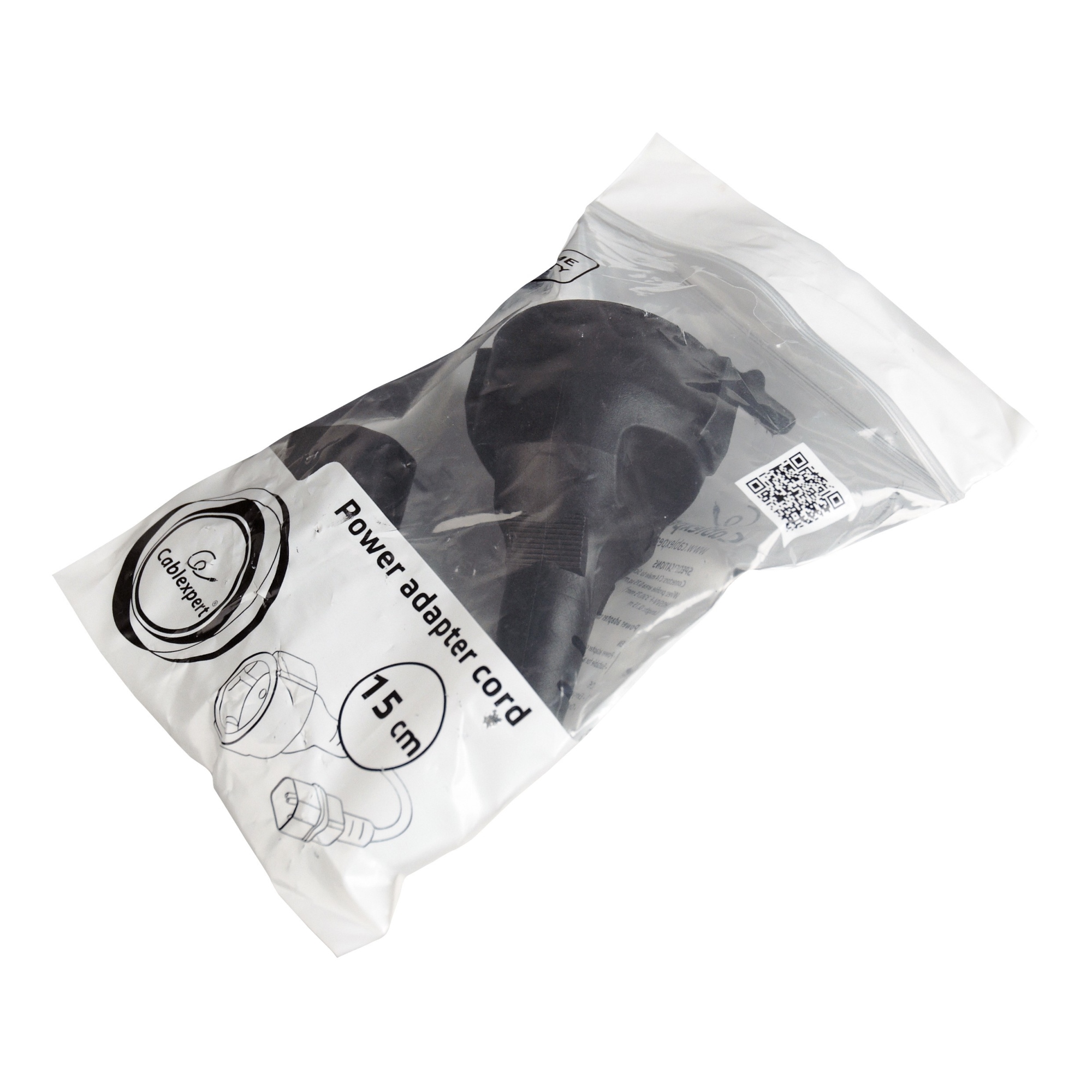 PC-SFC14M-01 cable de transmisión Negro 0,15 m C14 acoplador
