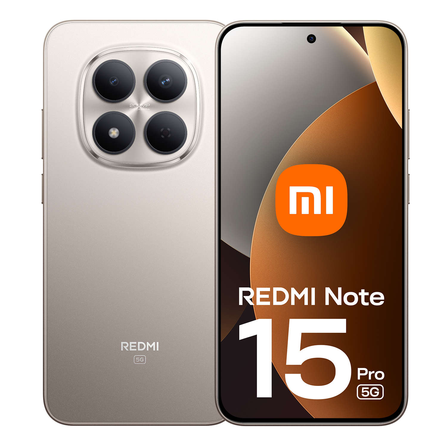 Redmi Note 15 Pro 5G 17,4 cm (6.83") SIM doble Android 15 USB Tipo C 8 GB 512 GB 6580 mAh Titanio