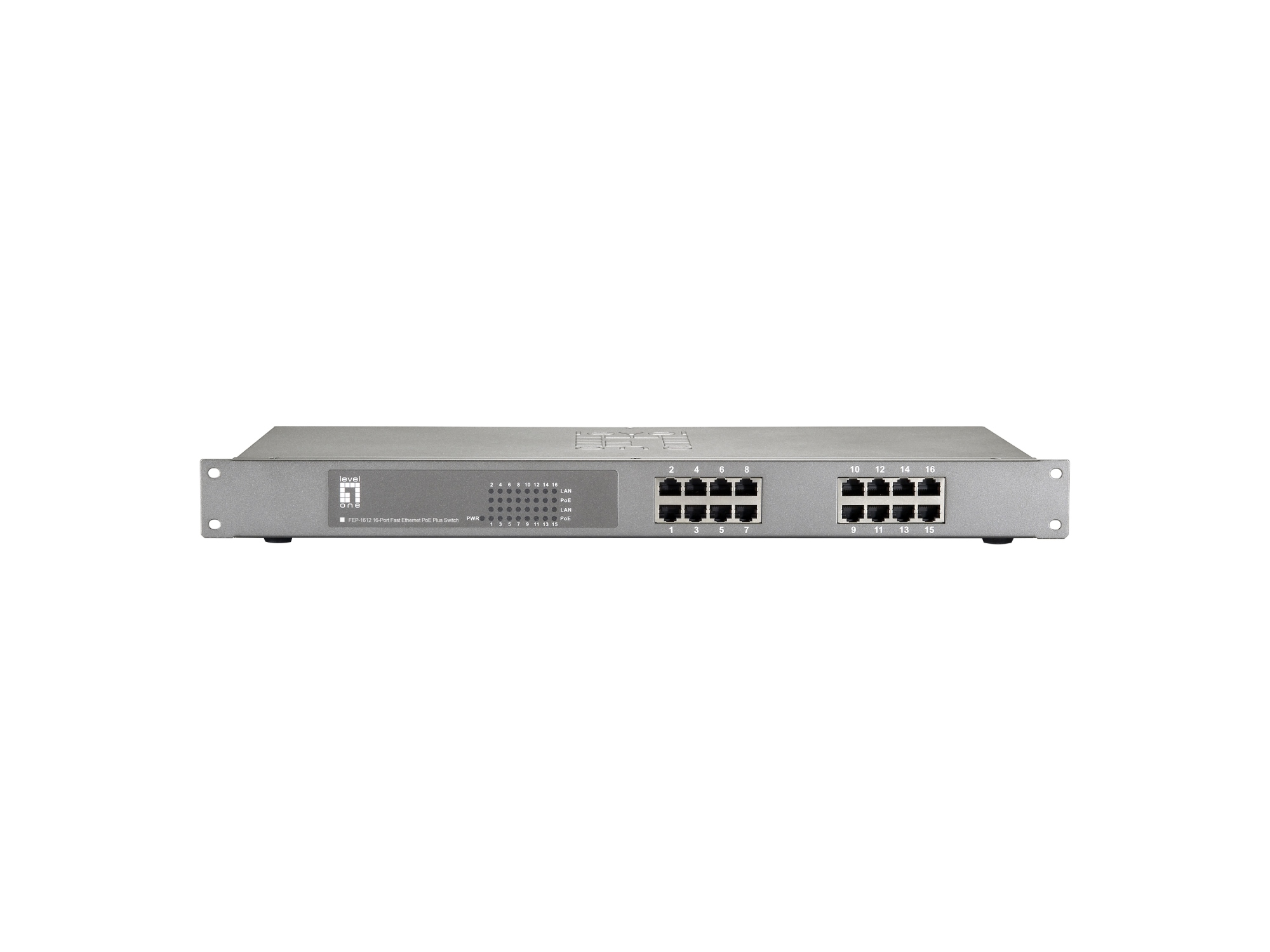 FEP-1612W120 switch Fast Ethernet (10/100) Energía sobre Ethernet (PoE) Gris