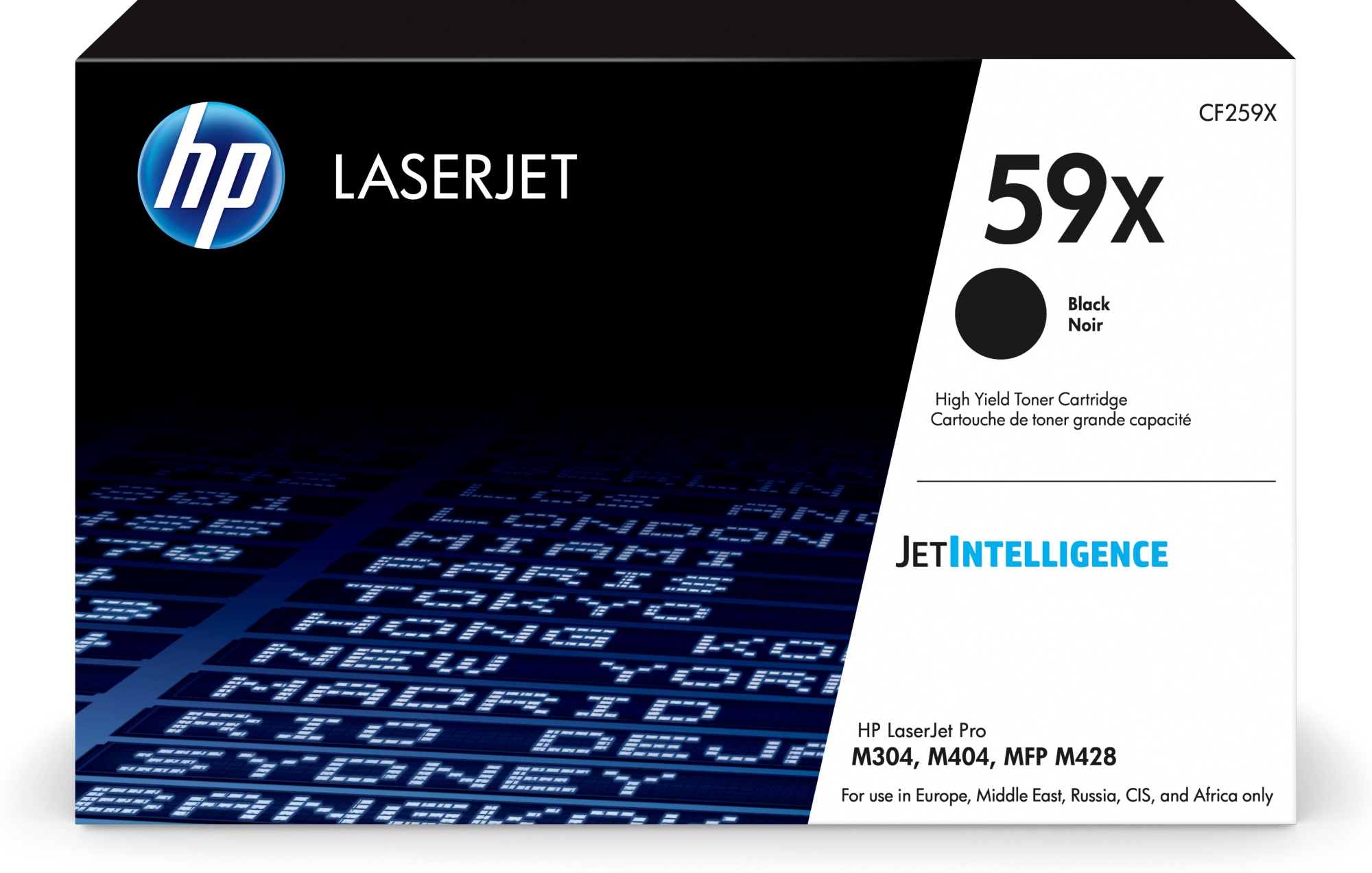 Cartucho de tóner Original LaserJet 59X negro de alta capacidad