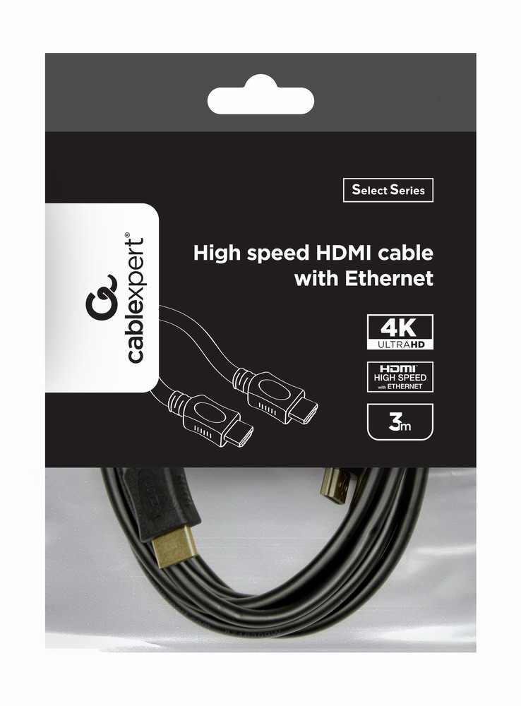 CC-HDMI4L-10 cable HDMI 3 m HDMI tipo A (Estándar) Negro, Naranja