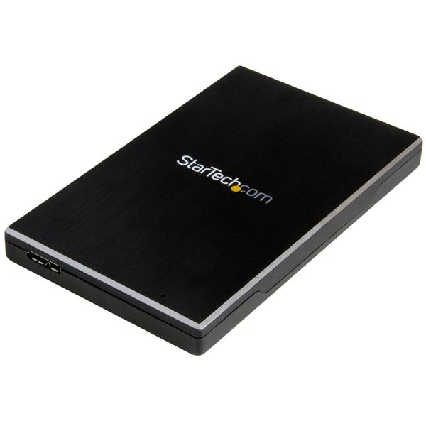 Caja USB 3.1 (10 Gbps) de 1 bahía de 2,5 pulgadas SATA III
