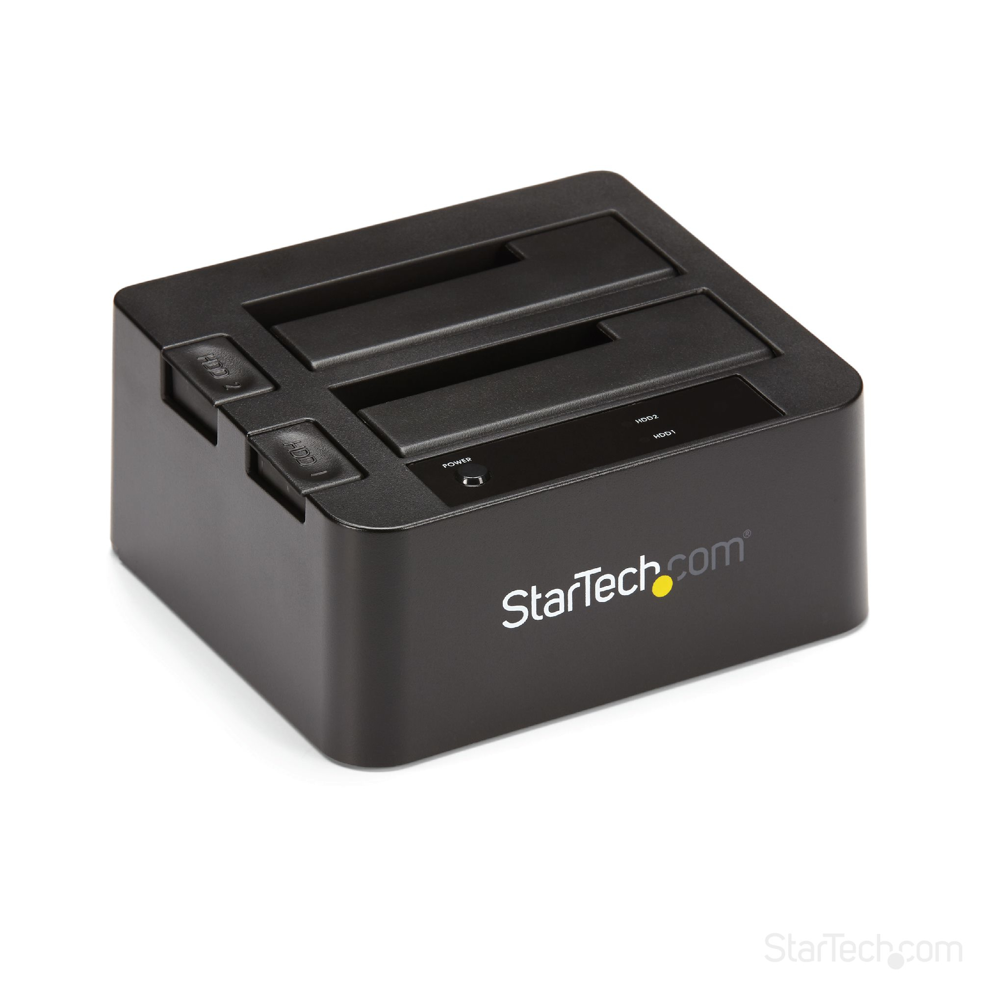 Docking Station de 2 Bahías - USB 3.2 Gen 2 a SATA - USB 10 Gbps - SATA I/II/III de 2,5/3,5" - Base de Acoplamiento SSD/HDD - de Intercambio en Caliente - Carga Superior
