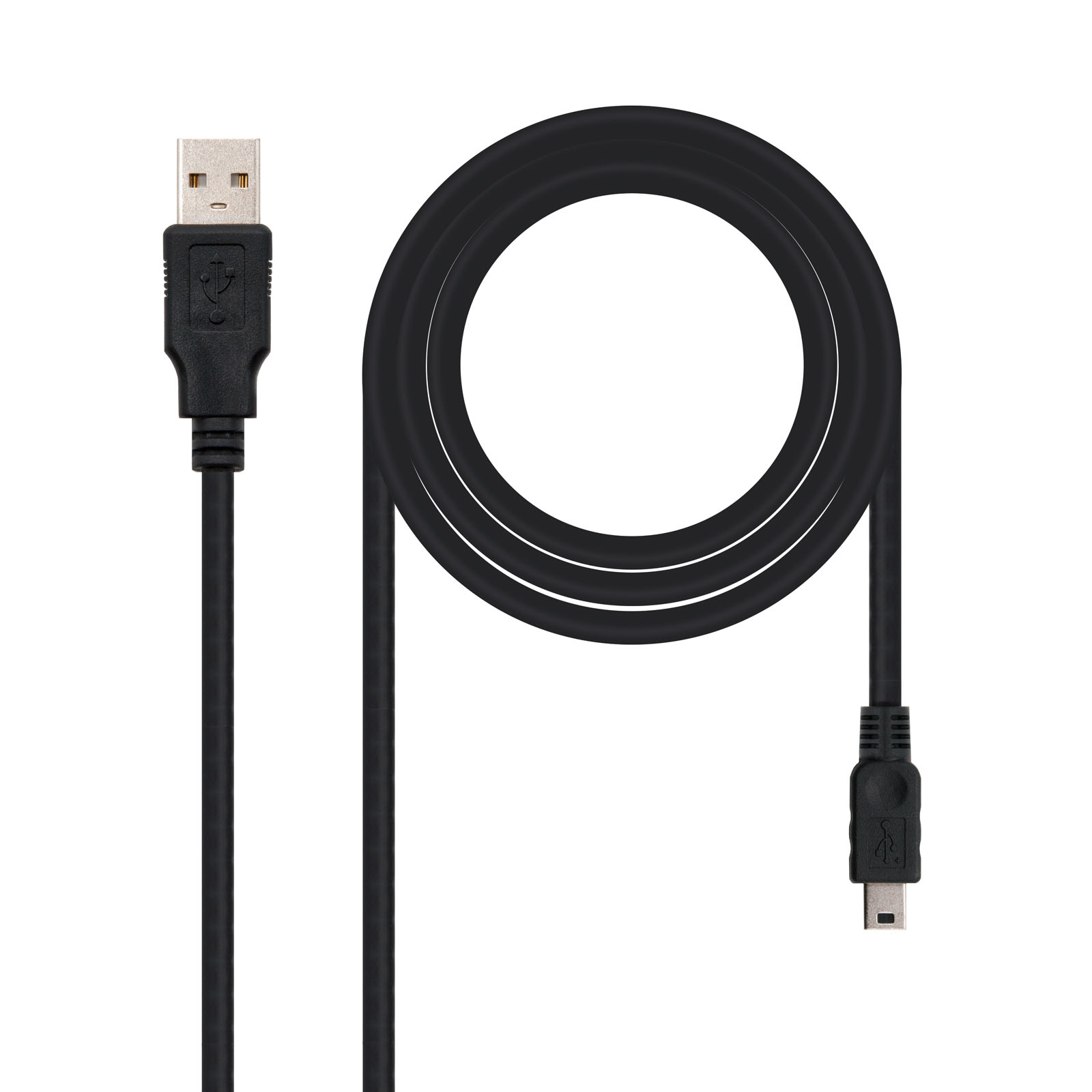 10.01.0403 cable USB USB 2.0 3 m USB A Mini-USB B Negro
