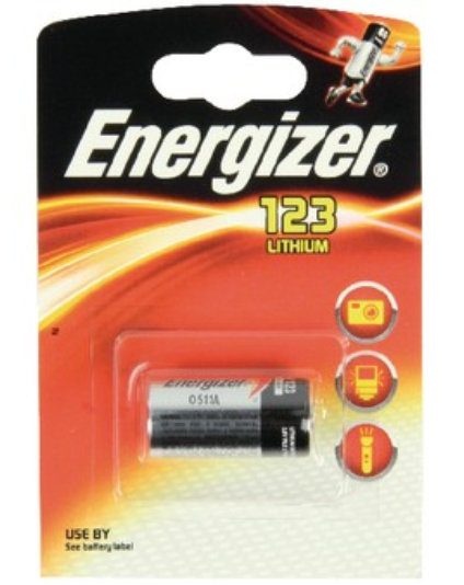 CR123 Lithium Batería de un solo uso Litio