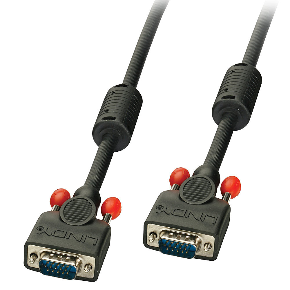 36371 cable VGA 0,5 m VGA (D-Sub) Negro