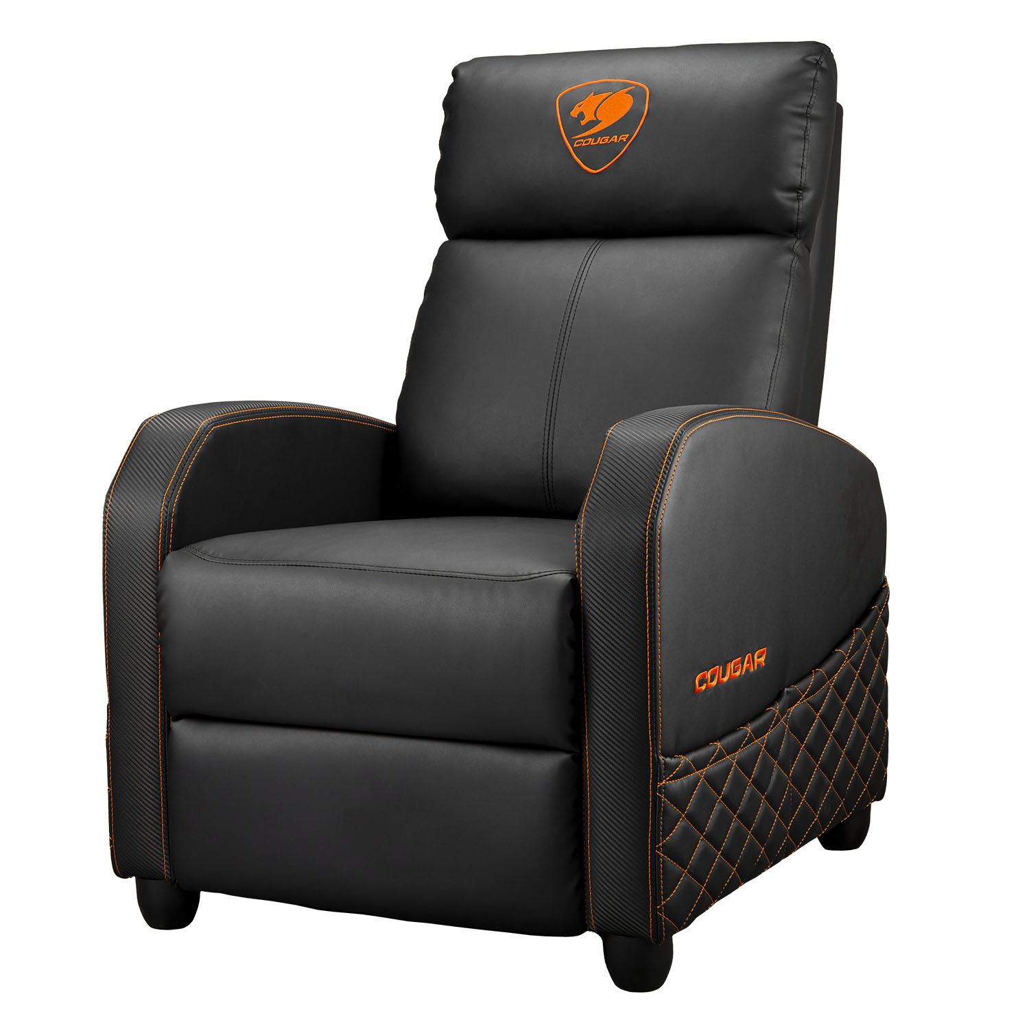3MRAEORB.0001 silla para videojuegos Butaca para jugar Asiento acolchado tapizado Negro
