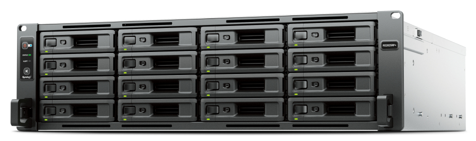 RS2825RP+ 16 Bay NAS Bastidor (3U) V1780B 8 GB DDR4 Synology DSM Gris