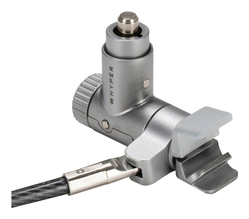 HS5910GL cable antirrobo Plata 2 m