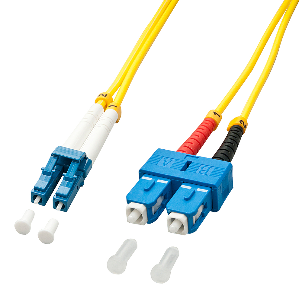 47471 Cable de fibra óptica e InfiniBand 2 m LC SC Amarillo