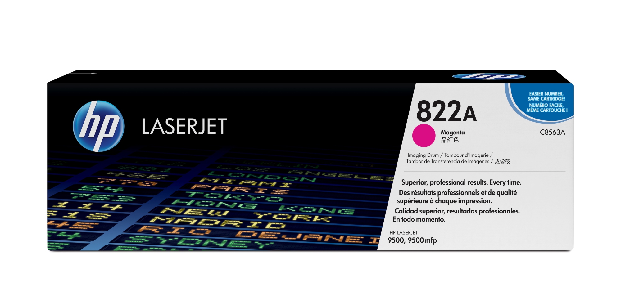 822A Magenta LaserJet Imaging Drum cartucho de tóner 1 pieza(s)