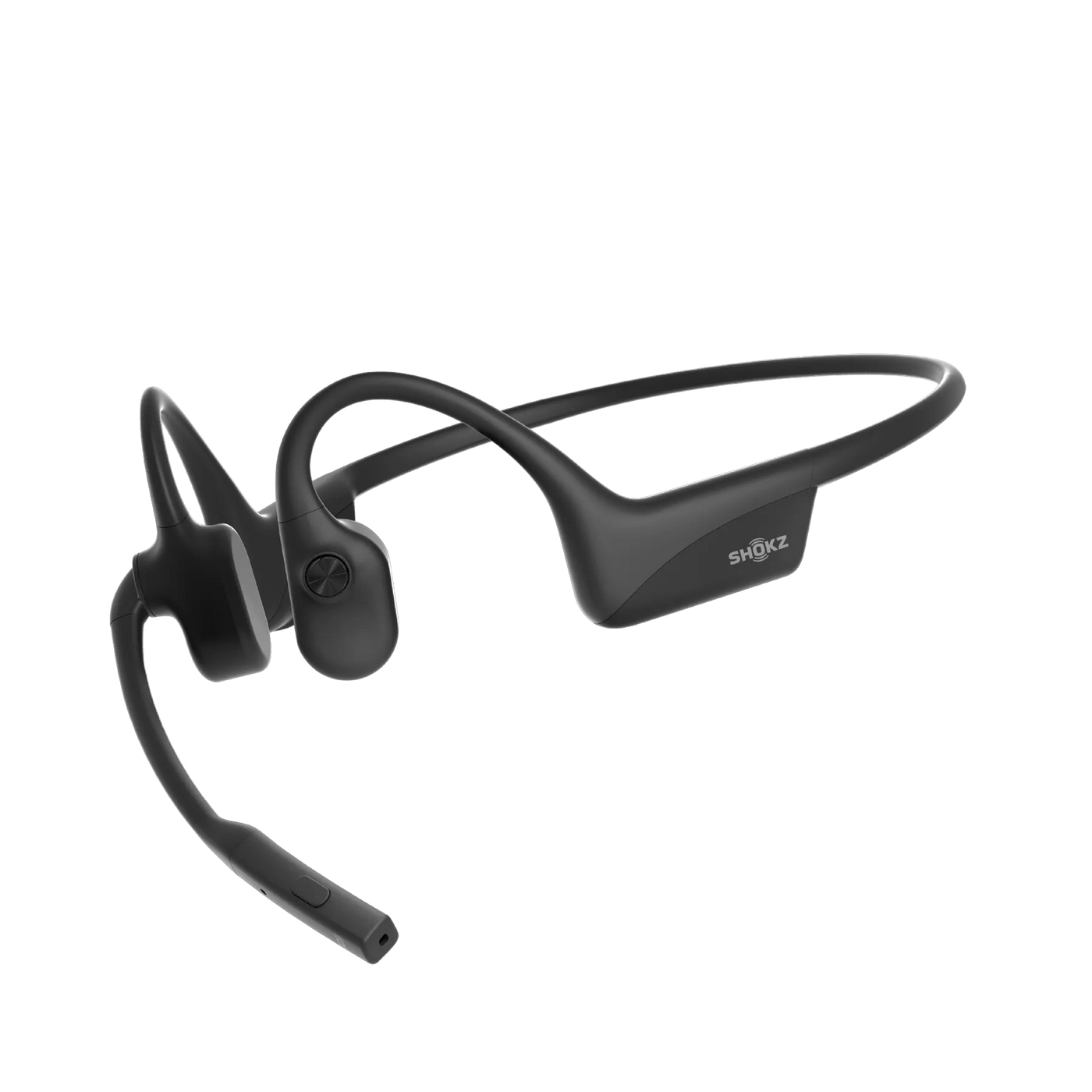 OpenComm2 2025 Upgrade Auriculares Inalámbrico gancho de oreja Oficina/Centro de llamadas Bluetooth Negro