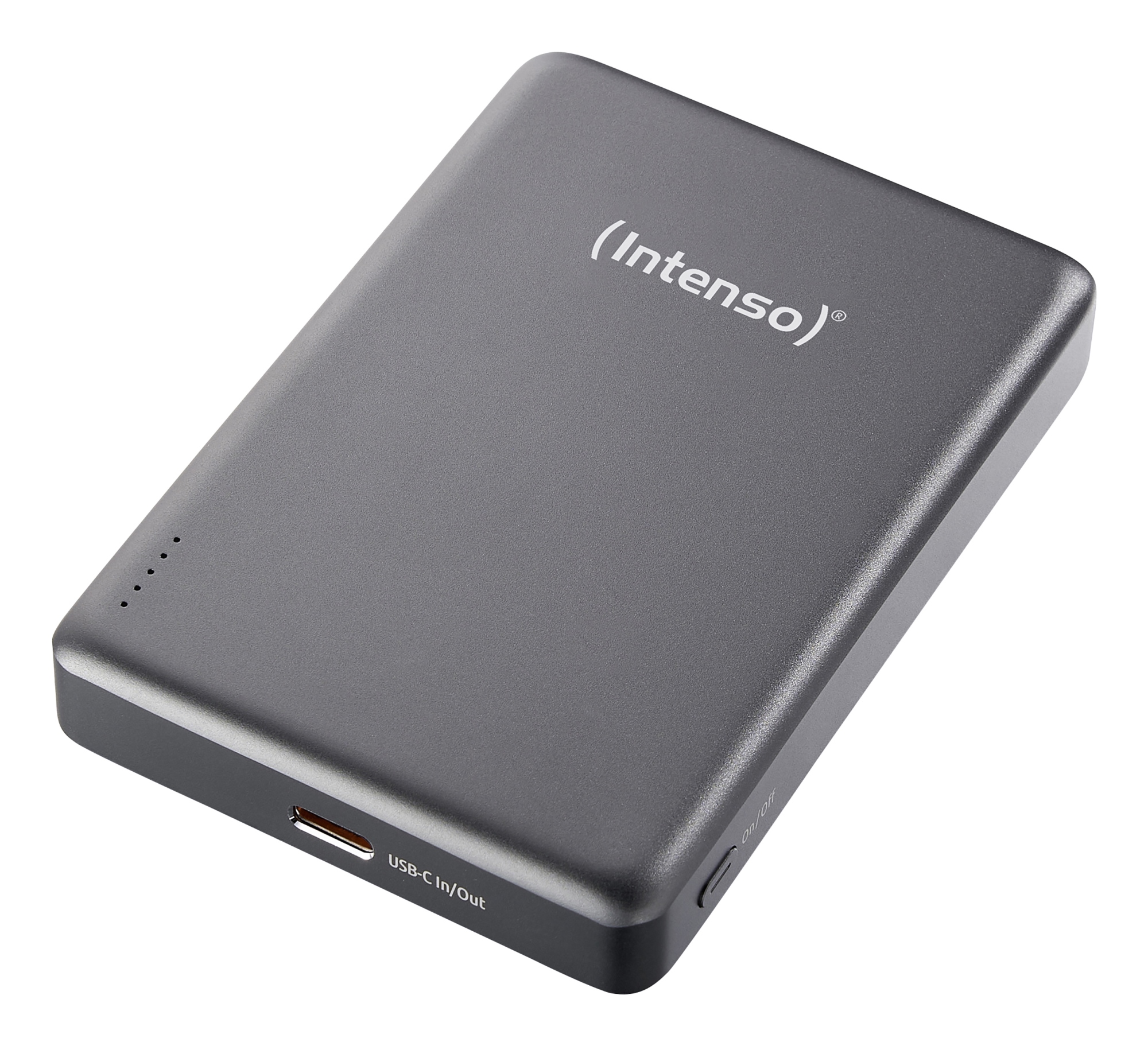 Batería Externa Magnética MW10000 10000 mAh  Compatible con MagSafe, Carga Inalámbrica 15W, USB-C PD 20W, Para iPhone y Android  Probada en Alemania  Gris