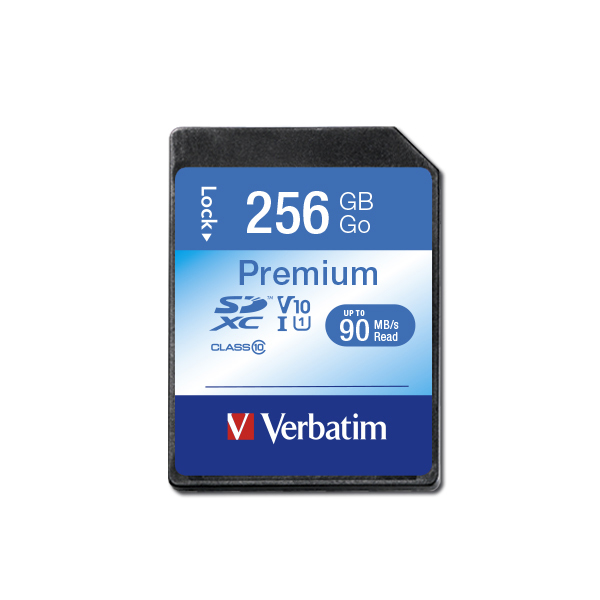 Premium 256 GB SDXC UHS-I Clase 10