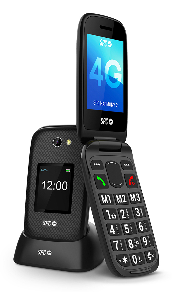 Harmony 2 7,11 cm (2.8") 124,5 g Negro Teléfono para personas mayores
