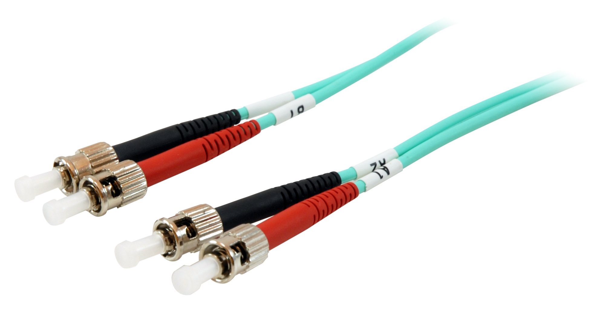 25224307 Cable de fibra óptica e InfiniBand 3 m ST Turquesa