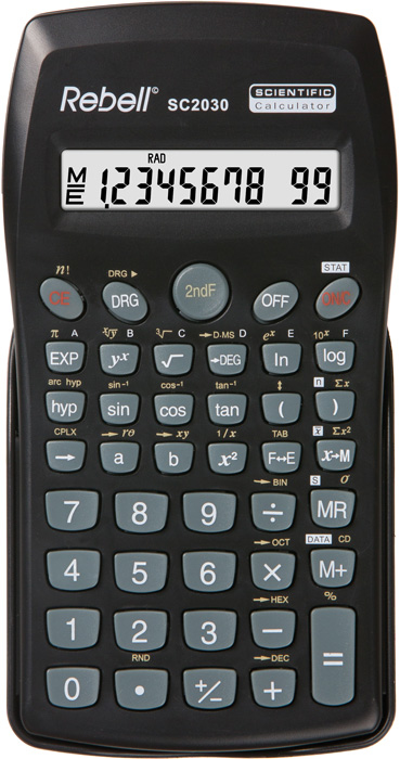SC2030 calculadora Bolsillo Calculadora científica Negro