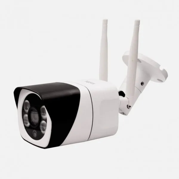 CAMARA IP FHD P2P INALAMBRICA BULLET Bullet (shape) Cámara de seguridad IP Interior y exterior 1920 x 1080 Pixeles Techo/pared