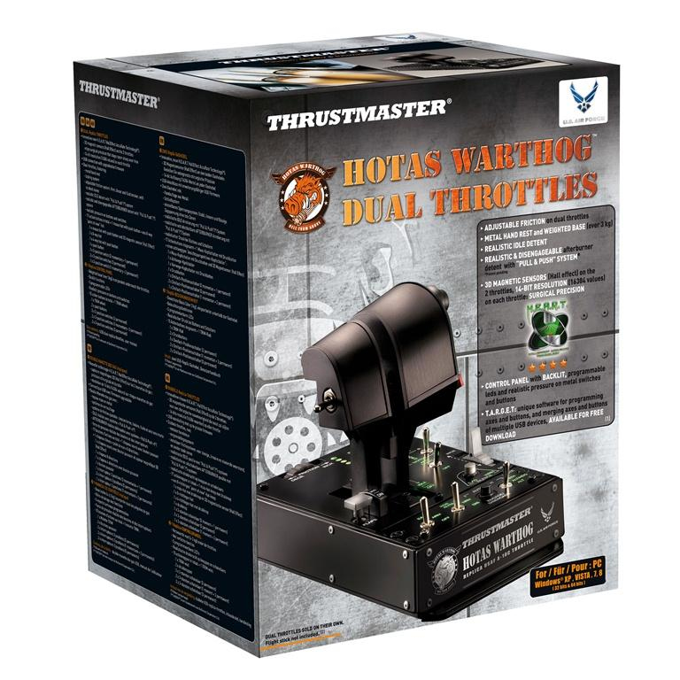HOTAS Warthog Dual Throttles Negro USB Simulador de Vuelo PC