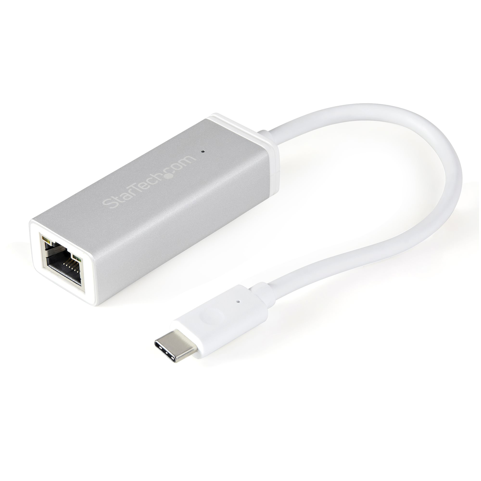 Adaptador de Red Ethernet Gigabit USB-C - Aluminio - Compatible con Puertos Thunderbolt 3 - Adaptador de Red LAN Externo USB Tipo C a RJ45