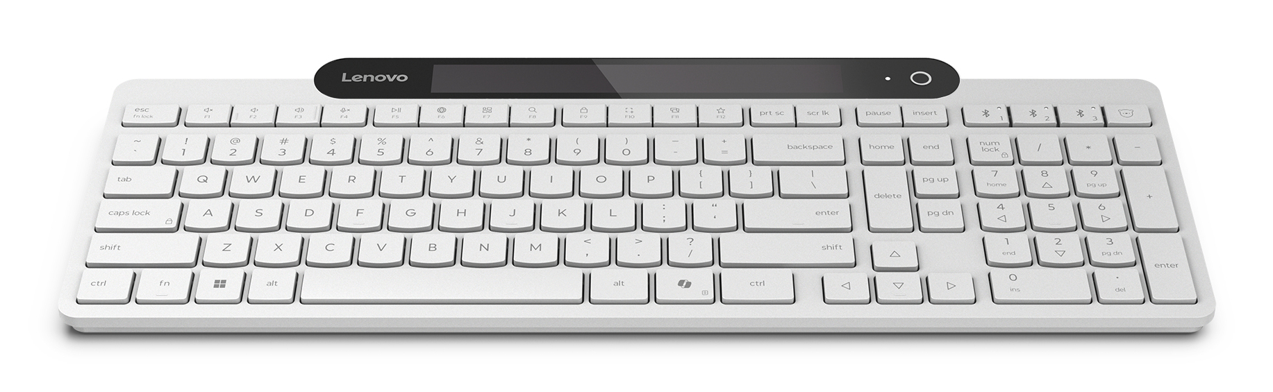 800 teclado Oficina Bluetooth Español Blanco