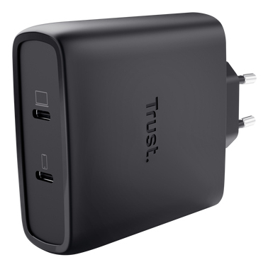 Maxo Cargador GaN USB-C de 2 puertos de 100 W - Blanco