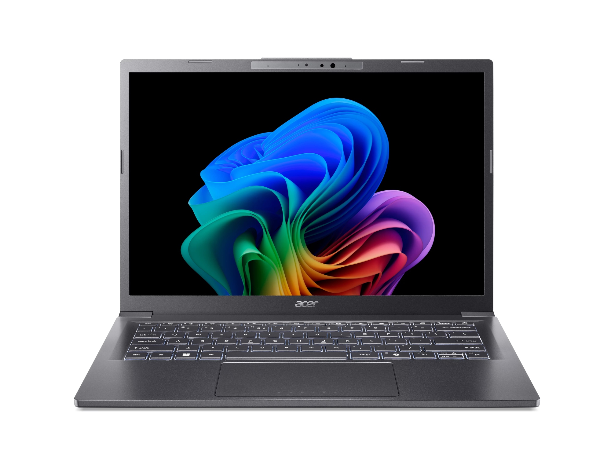 Aspire 14 AI A14-52M-75M1 Copilot+ PC Intel Core Ultra 7 256V Portátil 35,6 cm (14") WUXGA 16 GB LPDDR5x-SDRAM 1 TB SSD Wi-Fi 6 (802.11ax) Windows 11 Home Gris