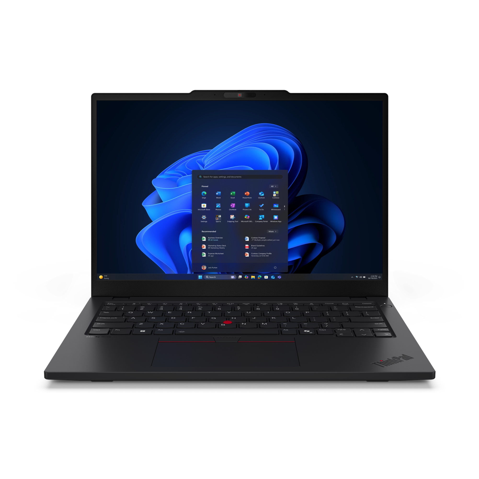 ThinkPad L13 Gen 6 (Intel) Intel Core Ultra 5 225U Portátil 33,8 cm (13.3") WUXGA 16 GB LPDDR5x-SDRAM 512 GB SSD Wi-Fi 6E (802.11ax) Windows 11 Pro Español Negro