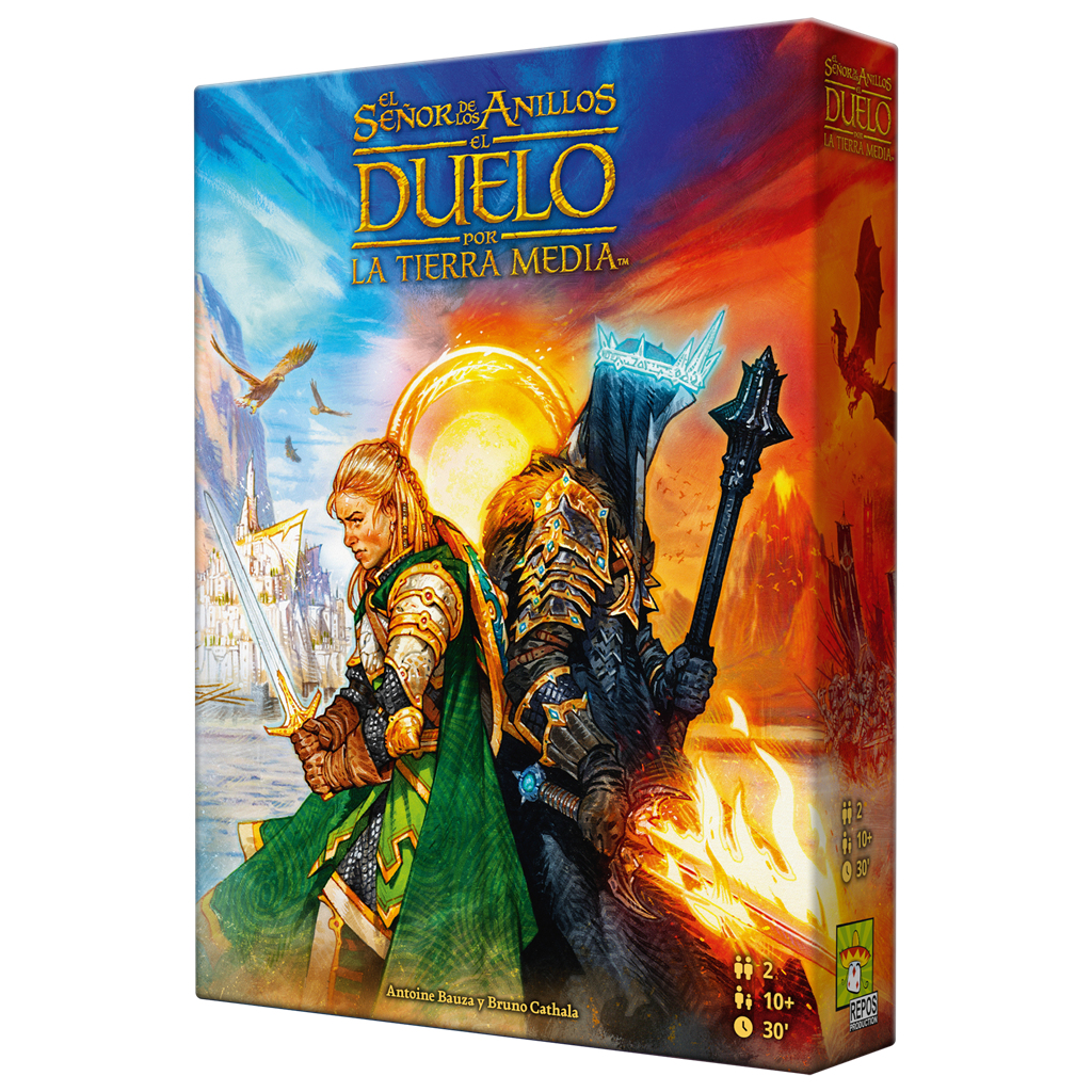 El Señor de los Anillos: Duelo por la Tierra Media 30 min Juego de mesa Estrategia