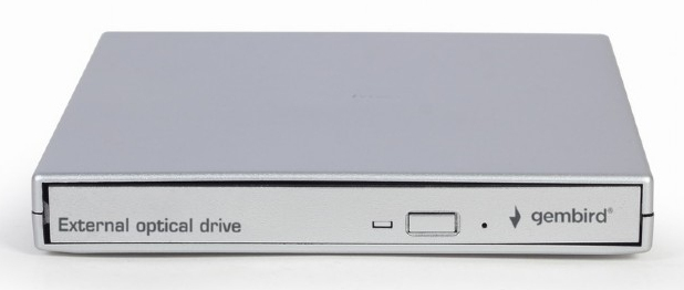 DVD-USB-021-SV unidad de disco óptico DVD±RW Plata