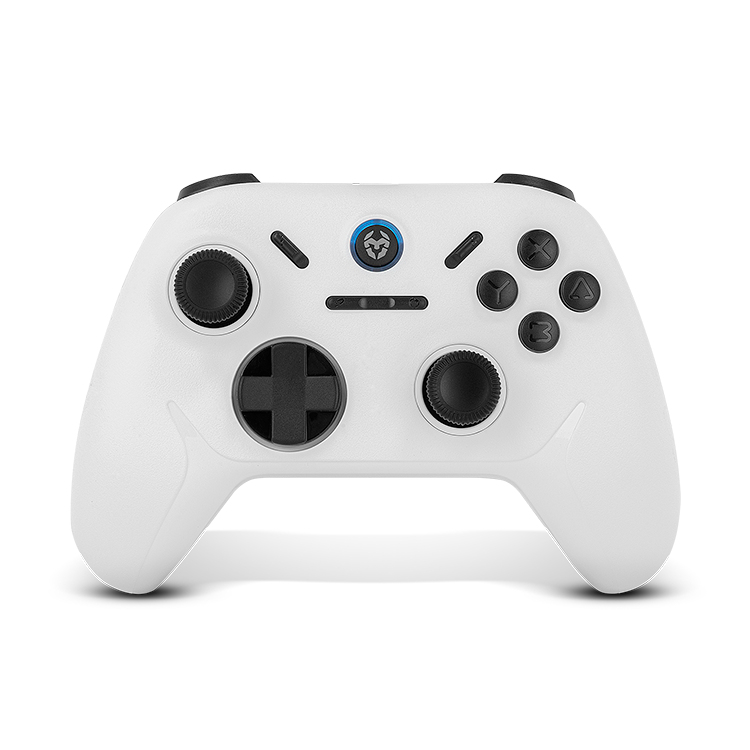 Kadoer Blanco Bluetooth/USB Gamepad Analógico/Digital Android, Nintendo Switch, Nintendo Switch 2, PC, iOS