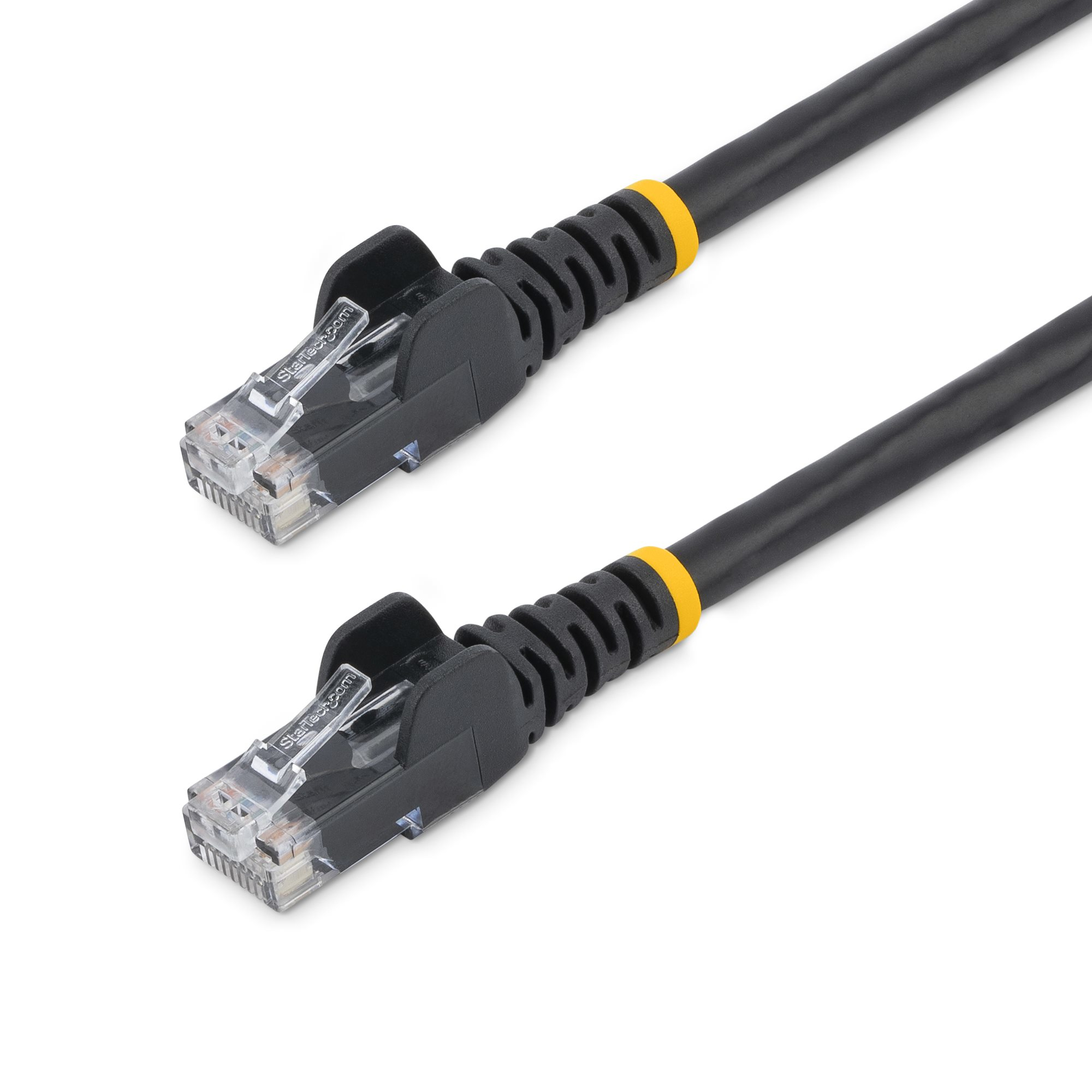 Cable de Red de 10m Negro Cat5e Ethernet RJ45 sin Enganches