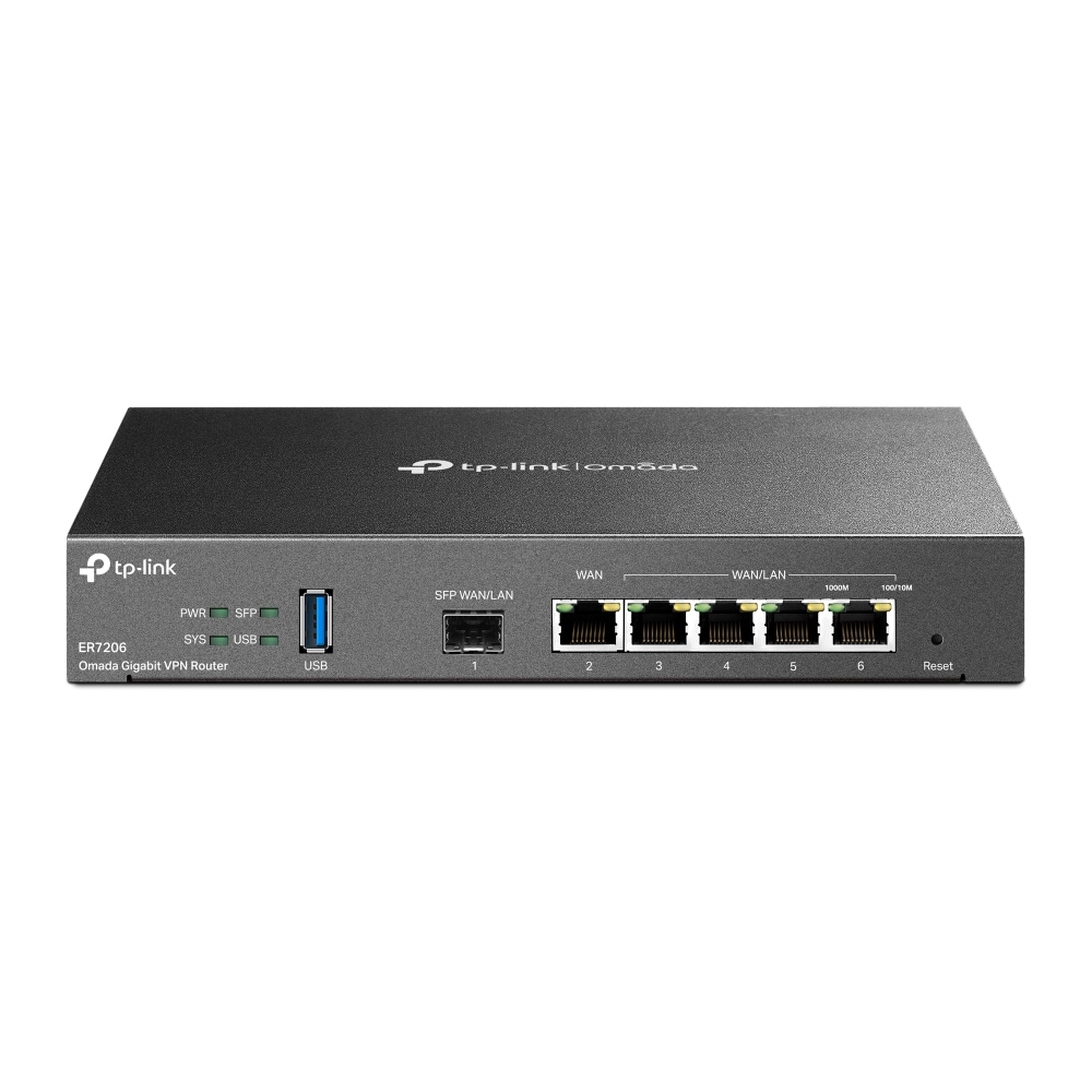 Omada ER7206 router Gigabit Ethernet Negro