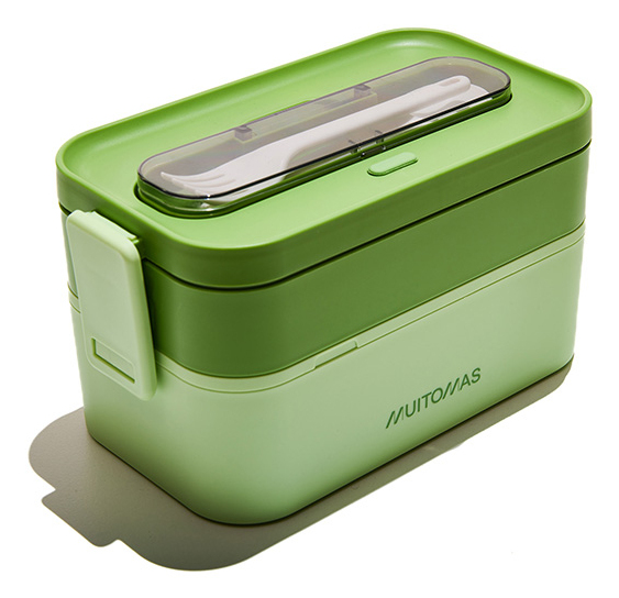 LUNCHBOXLGN fiambrera Táper 1,7 L Plástico Verde 1 pieza(s)