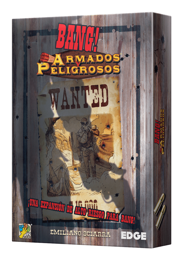 EEDVBA07 juego de tablero Bang! Armados y peligrosos 40 min Juego De Cartas Interpretación de roles