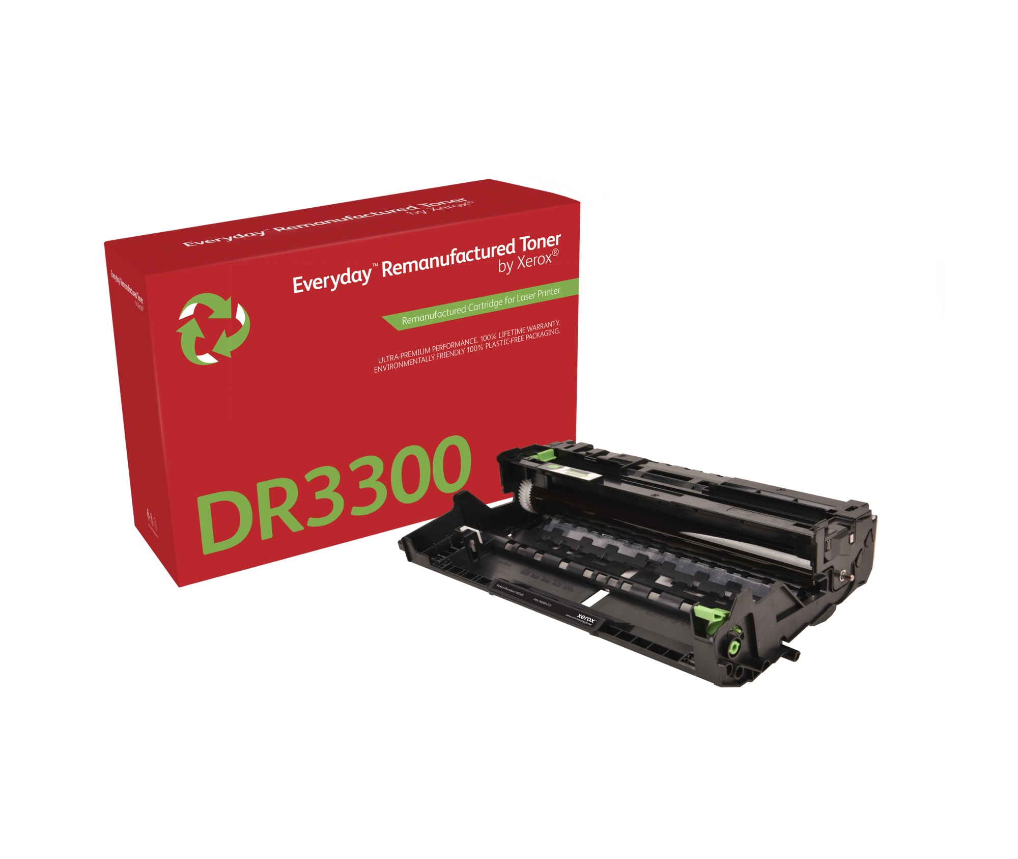 Unidad de imagen Everyday Mono remanufacturada de es compatible con Brother DR3300, Capacidad estándar