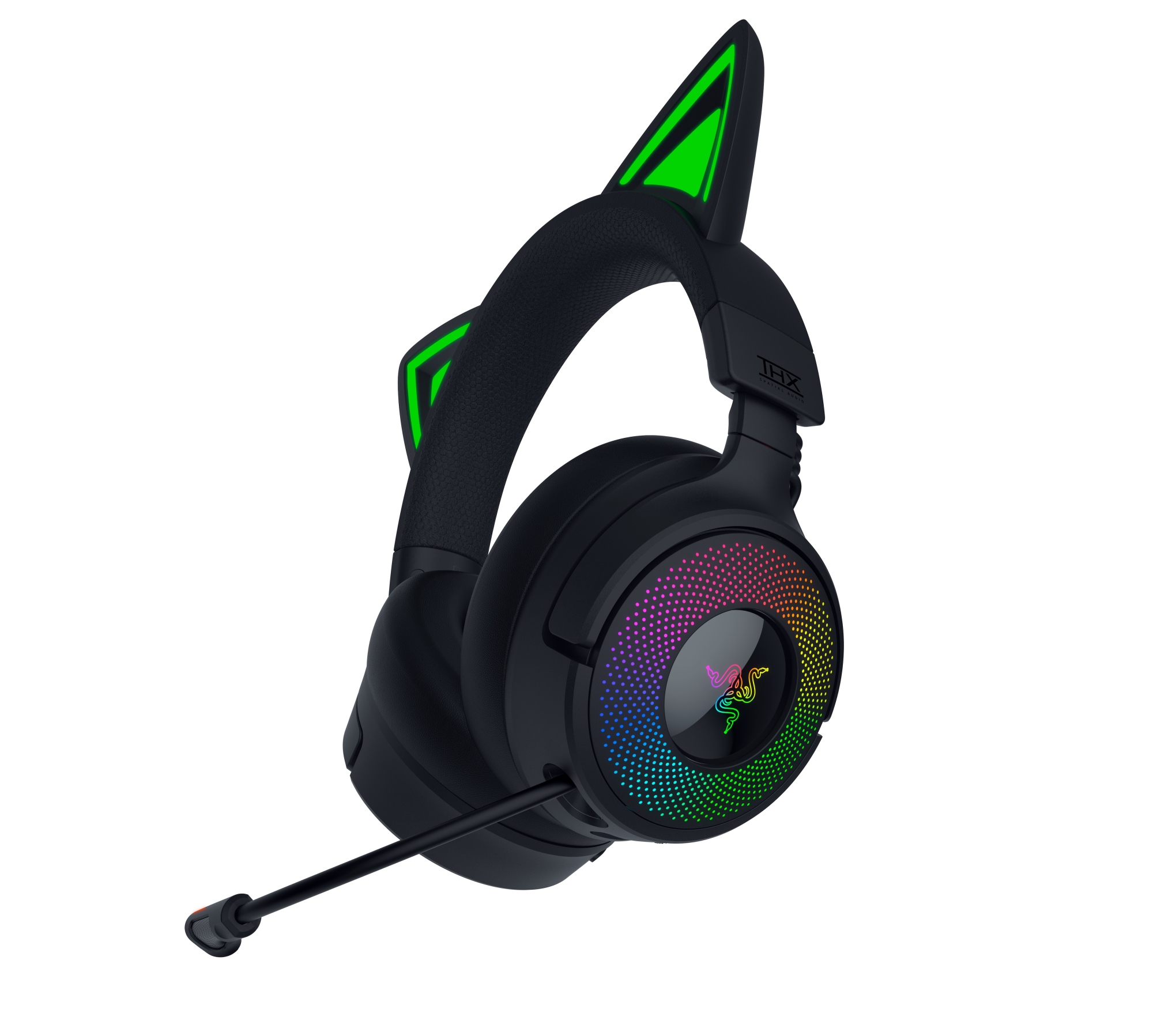 Kraken Kitty V3 Pro Auriculares Inalámbrico y alámbrico Diadema Juego USB tipo A Bluetooth Negro