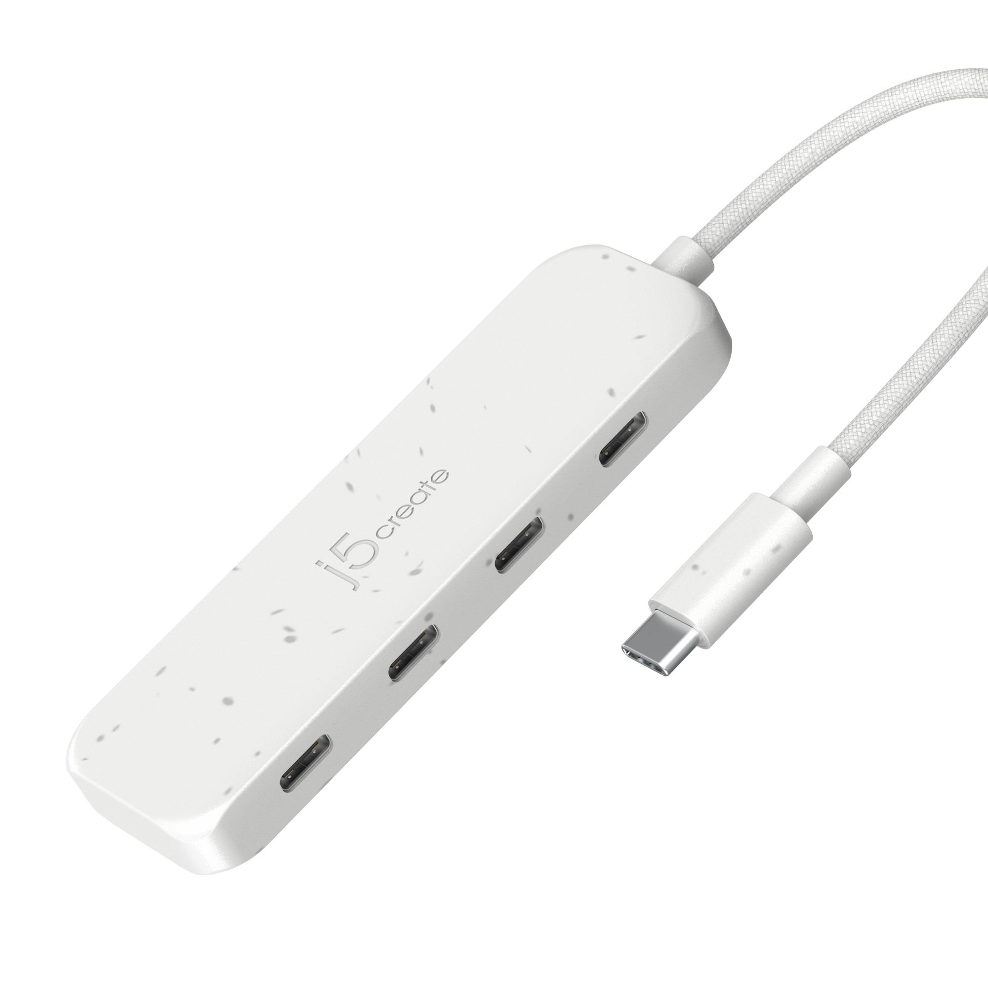 Concentrador USB-C a 4 puertos de tipo C de 2ª generación ecológico