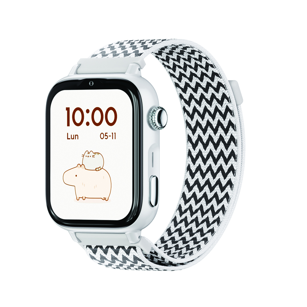 8436628090161 Relojes inteligentes y deportivos 5,08 cm (2") AMOLED 20 mm Digital Pantalla táctil Blanco Wifi GPS (satélite)