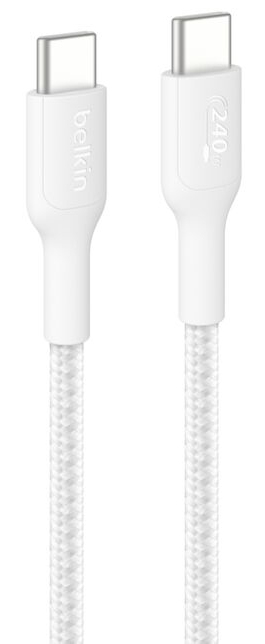 BoostCharge Pro cable USB 2 m USB C Blanco