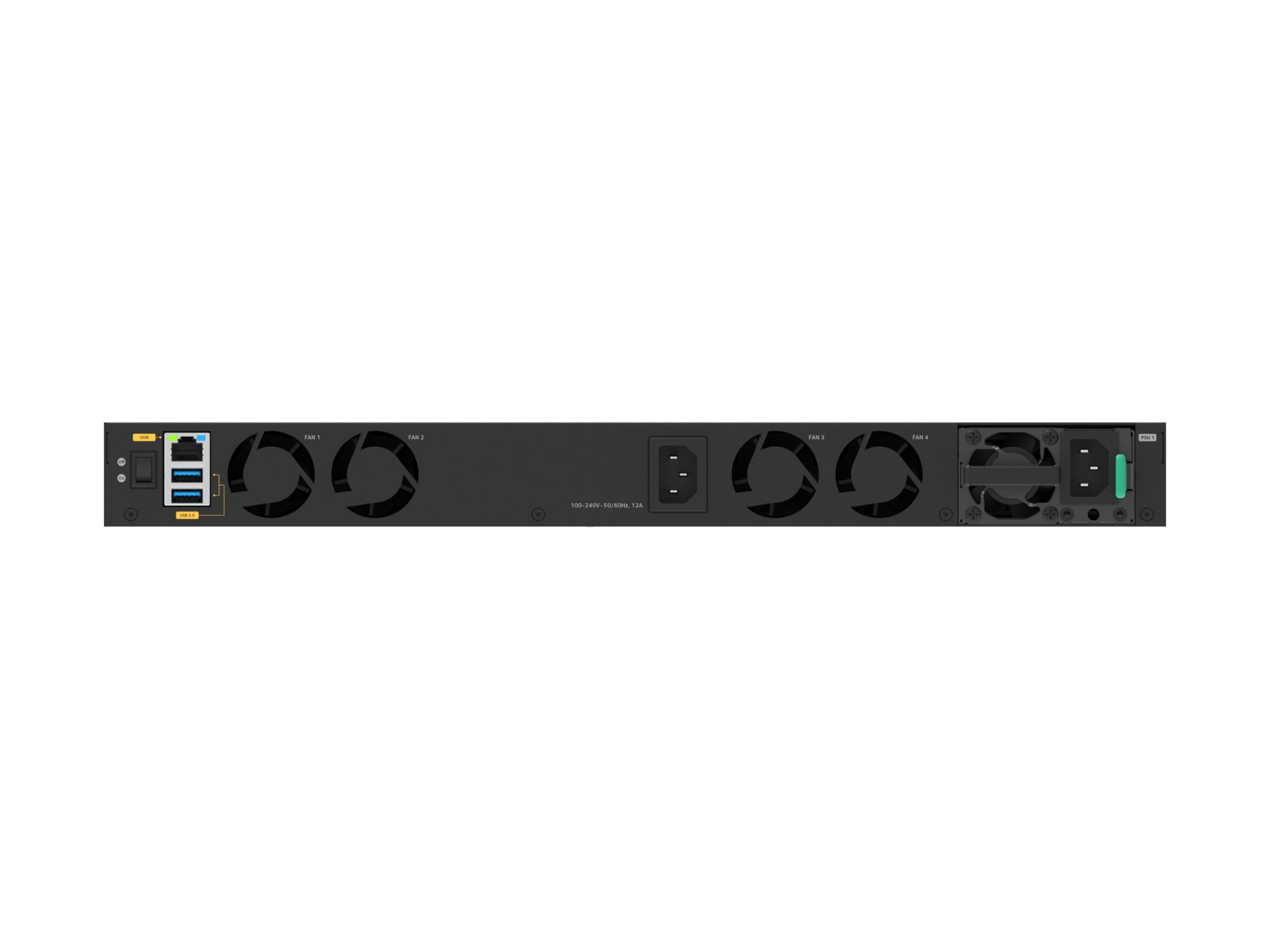 XSM4328CV Gestionado L3 10G Ethernet (100/1000/10000) Energía sobre Ethernet (PoE) 1U Negro
