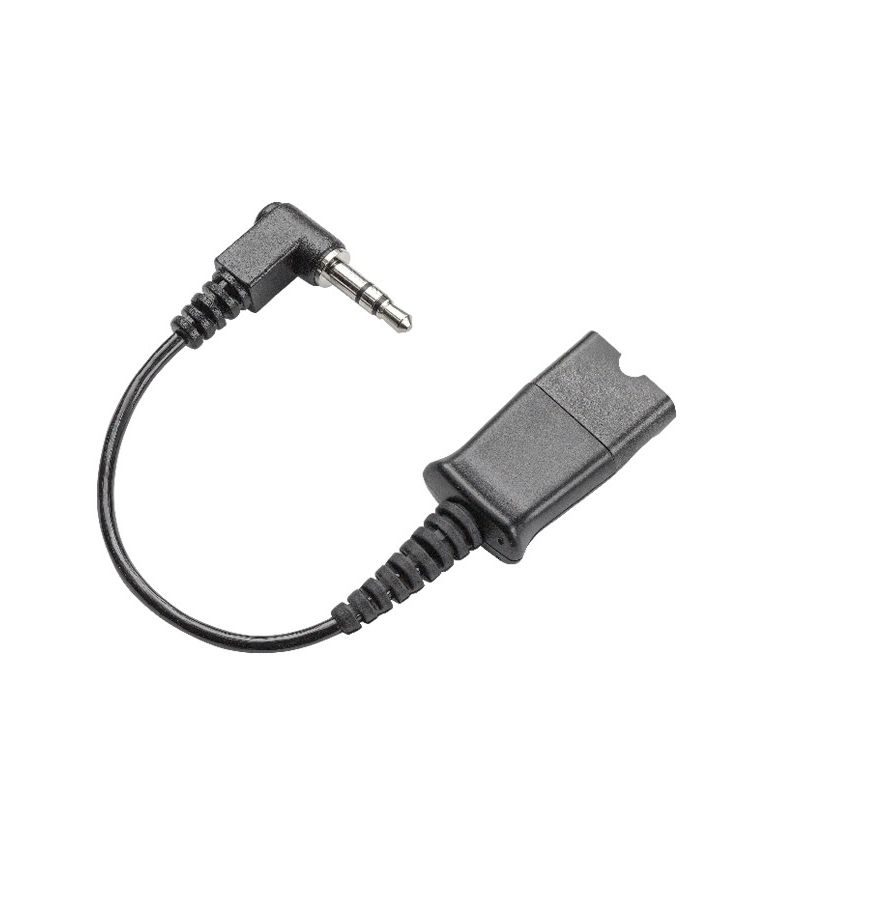 Cable de oro de 2,5 mm a QD (0,45 m)