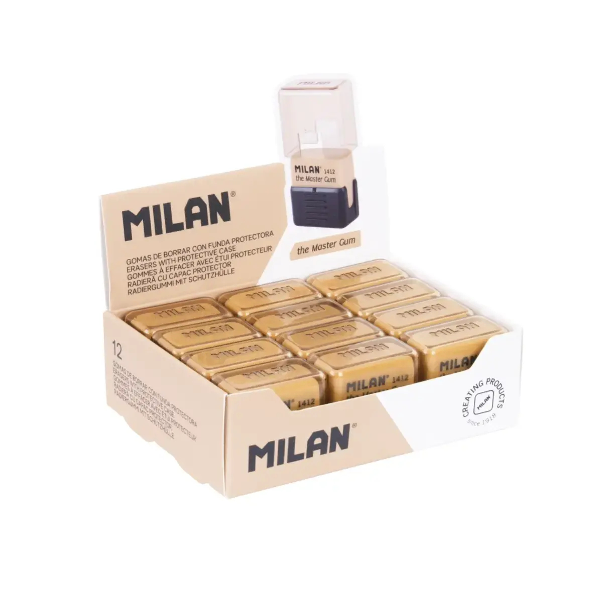 CMMS1412 goma Beige 12 pieza(s)