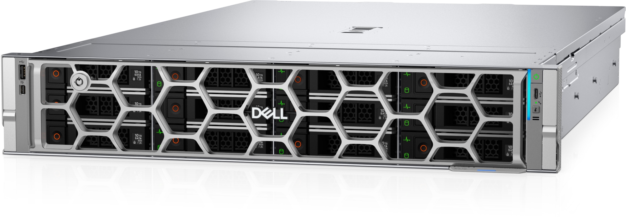 R570 servidor 960 GB Bastidor (2U) Intel Xeon 6 6507P 3,5 GHz 32 GB DDR5-SDRAM 1100 W