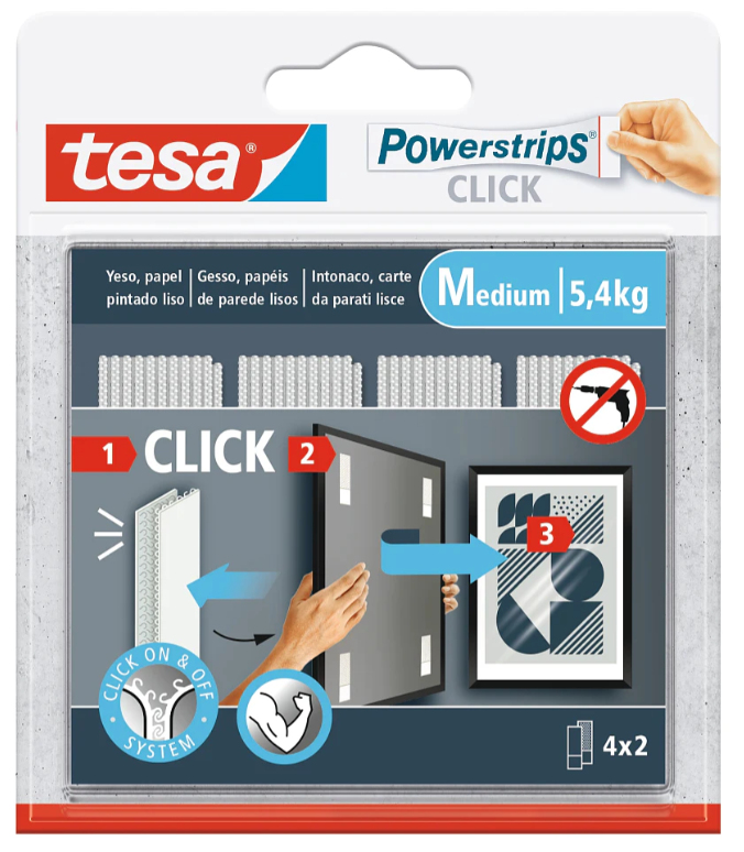 Powerstrips Click Almohadilla de fijación