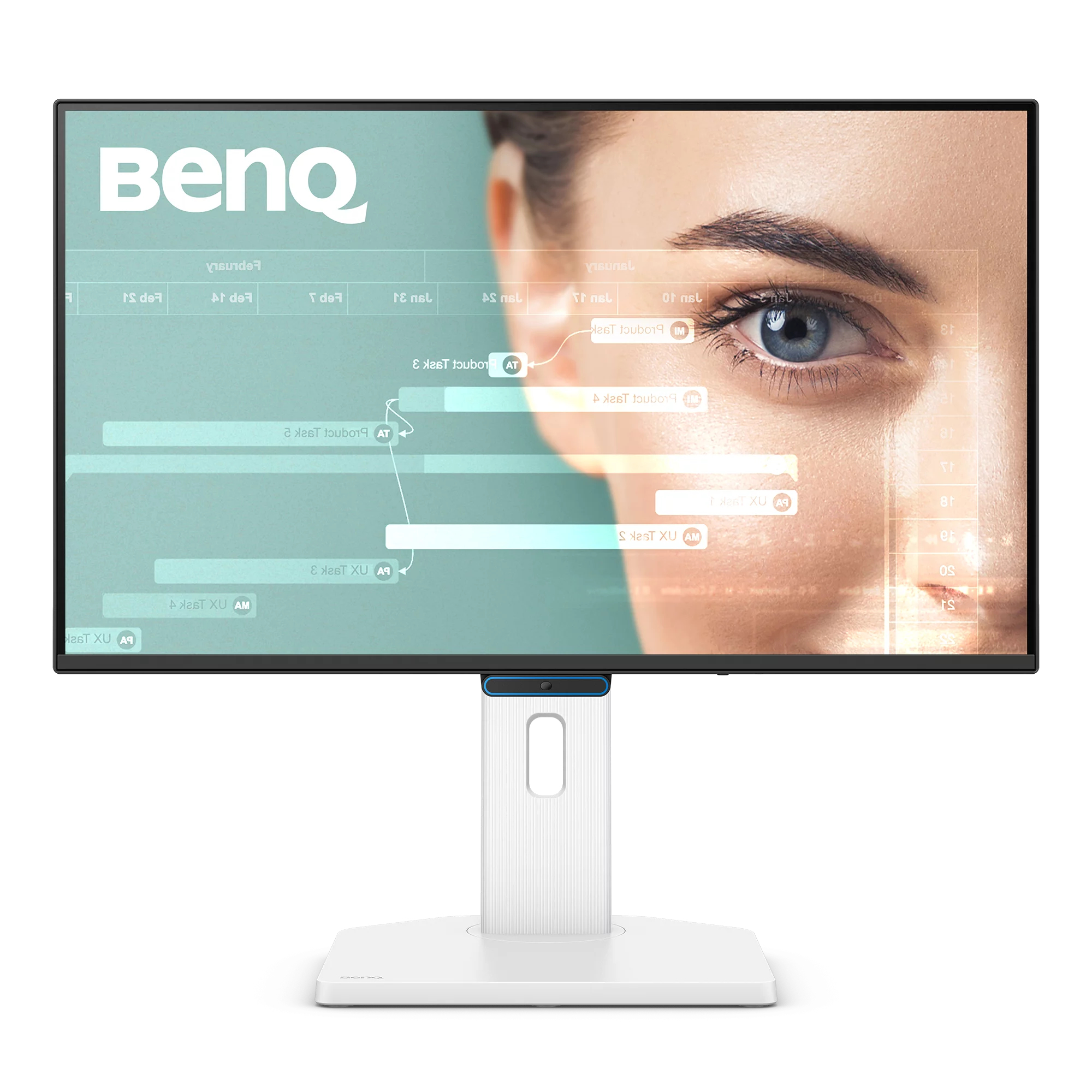 GW2490TC pantalla para PC 61 cm (24") 1920 x 1080 Pixeles Full HD LED Negro, Blanco