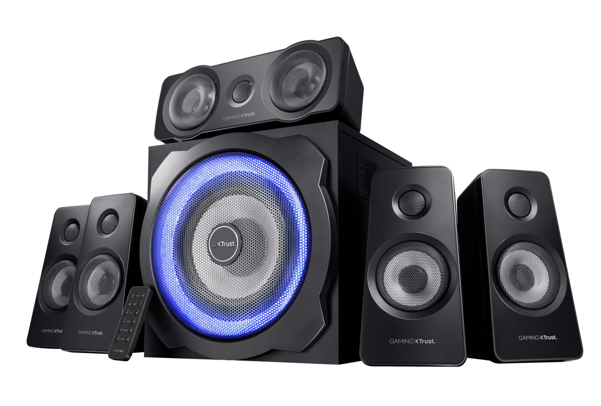 GXT 658 Tytan 5.1 conjunto de altavoces 90 W Universal Negro 5.1 canales
